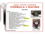 Topps Chrome Formula 1 Hobby Box 2022 – Image 4