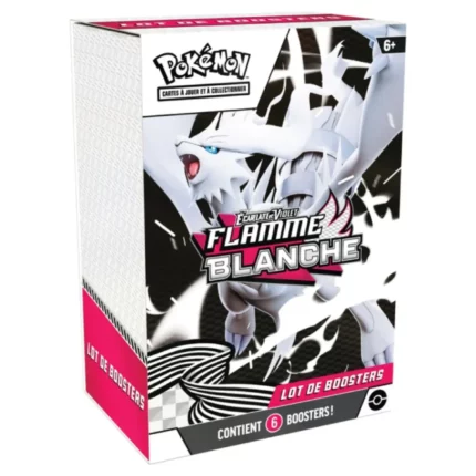 Bundle de 6 Boosters Pokemon EV10.5 : Flamme Blanche - Manga Story