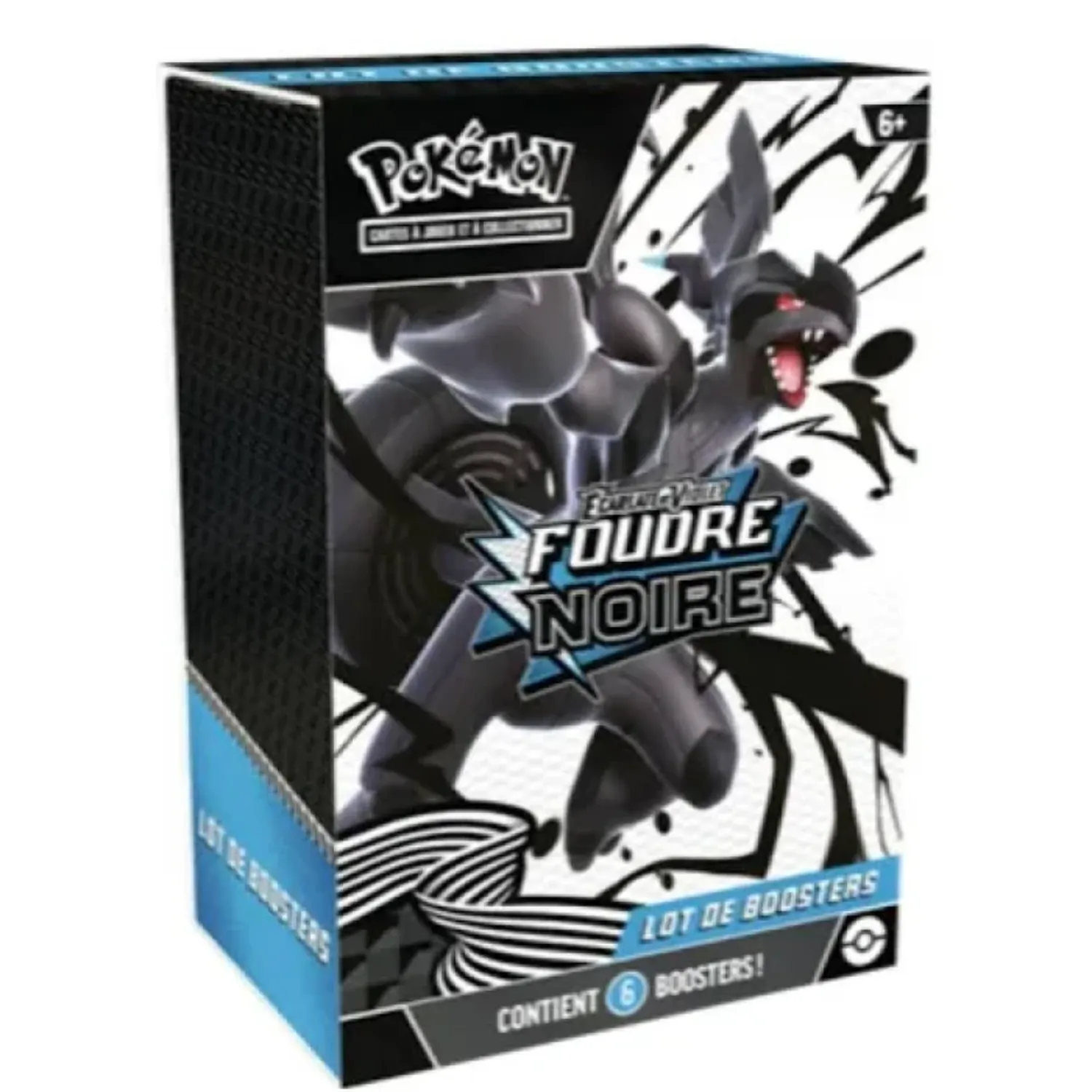 bundle_de_6_boosters_pokemon_ev105_foudre_noire-01 Bundle de 6 Boosters Pokemon EV10.5 : Foudre Noire – Image 1
