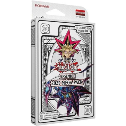 Ensemble 2025 Méga-Pack de 3 booster Yu-Gi-Oh! - Manga Story