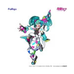 Figurine Hatsune Miku -Trio-Try-iT Miku Paint Girl - Vocaloid – Image 5