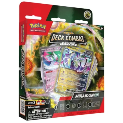 Pokémon : Deck de combat deluxe Miraidon-Ex - Manga Story