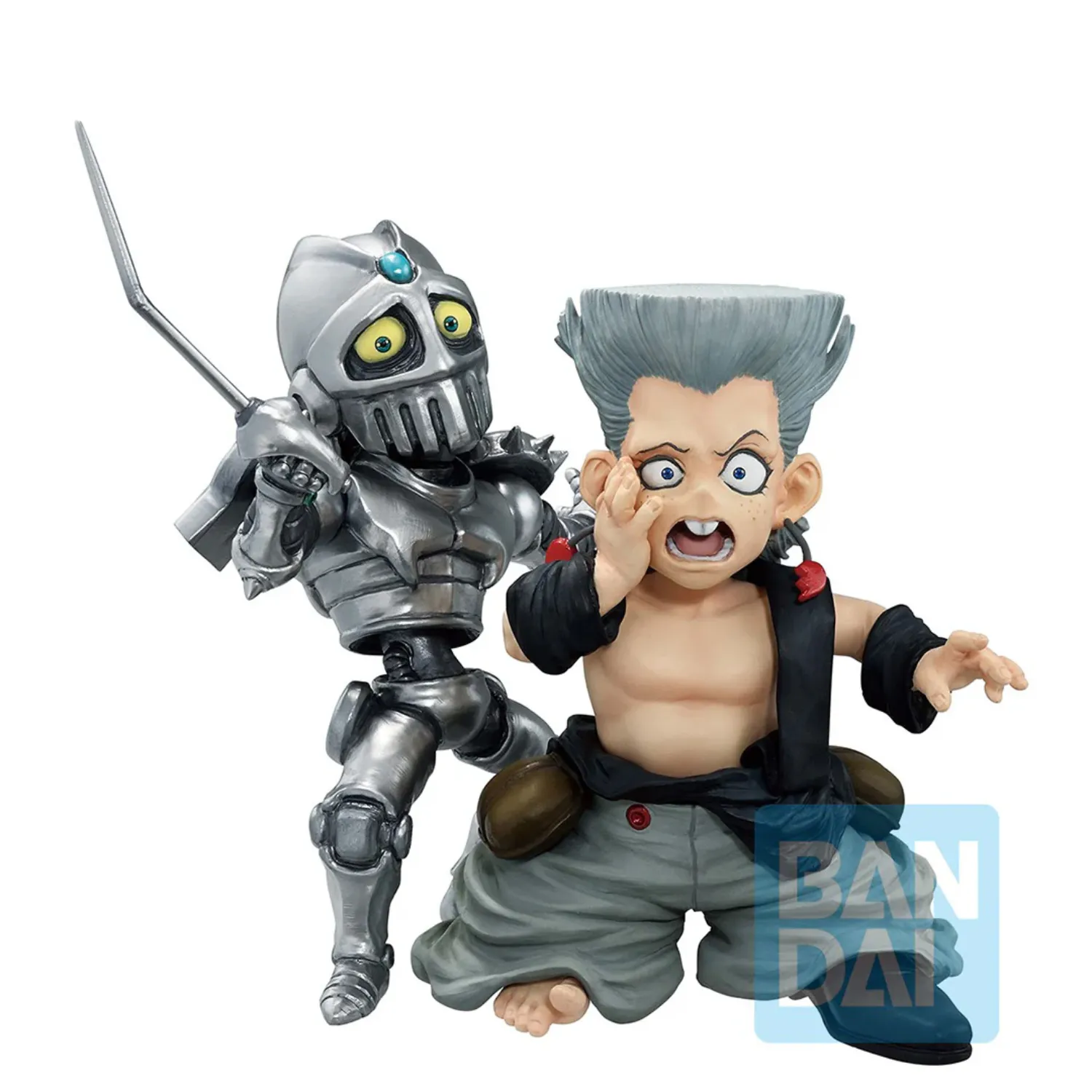 jean-pierre_polnareff_silver_chariot_ichibansho_jojos_bizarre_adventure_bandai-01 Jean-Pierre Polnareff & Silver Chariot - Ichibansho - Jojo's Bizarre Adventure - Bandai – Image 1