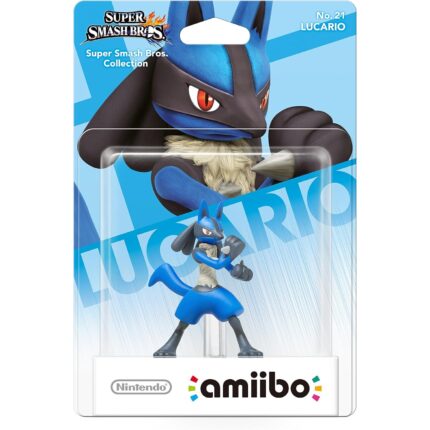 Amiibo Lucario – Super Smash Bros. Collection – Nintendo - Manga Story