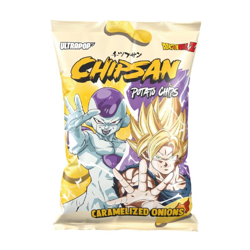 CHIPSAN – Goku vs Freezer – Chips Oignons Caramélisés – Dragon Ball Z – Ultra Pop - Manga Story