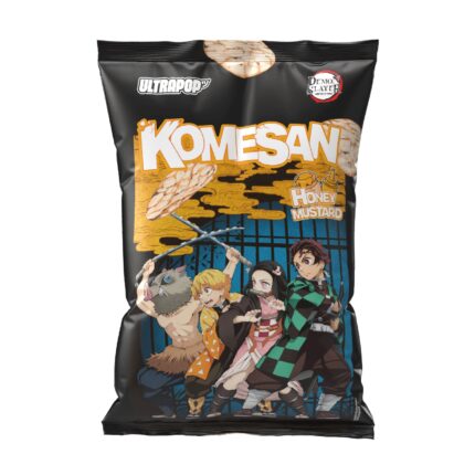 KOMESAN – Chips de Riz Miel & Moutarde – Demon Slayer – Ultra Pop - Manga Story