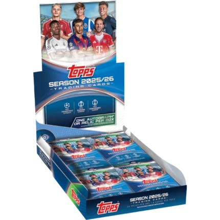 Topps UEFA Club Competitions 2025-26 – Hobby Box - Manga Story